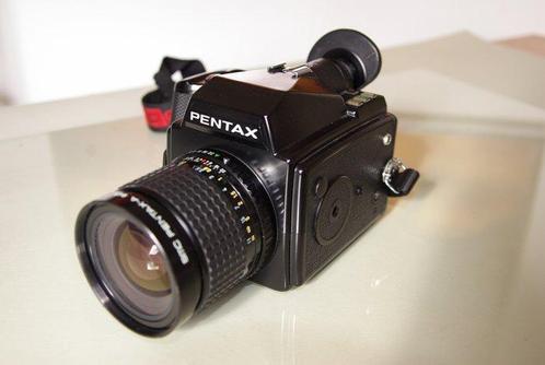 Pentax 645 + SMC Pentax A  1 : 2 , 8 / 45 mm, Audio, Tv en Foto, Fotocamera's Analoog