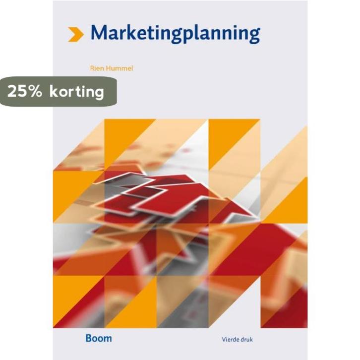 Marketingplanning 9789058754240 Rien Hummel, Boeken, Schoolboeken, Zo goed als nieuw, Verzenden