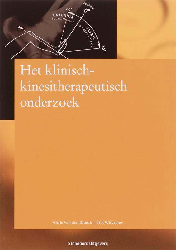 Het klinisch-kinesitherapeutisch onderzoek 9789034192288, Boeken, Wetenschap, Gelezen, Verzenden