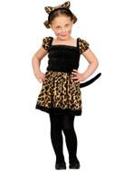 Luipaard meisje jurk met oortjes, Ophalen of Verzenden, Nieuw