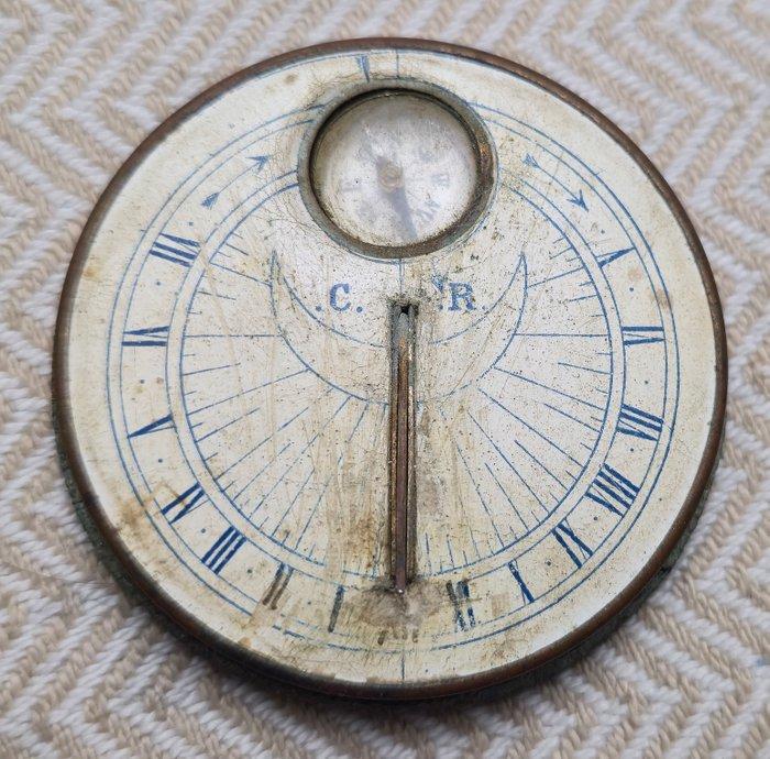 Kompas - Metaal, Keramiek - Preciosa brujula compass nautico, Antiquités & Art, Antiquités | Autres Antiquités