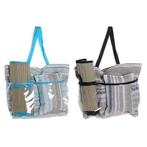 Beach Bag DKD Home Decor 44 x 23 x 62 cm Canvas Grey Blue Ch, Handtassen en Accessoires, Tassen | Damestassen, Nieuw, Overige typen