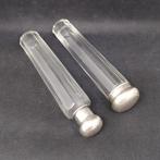 Cosmetische flacon (5) - .900 zilver, .800 zilver