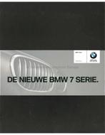 2012 BMW 7 SERIE BROCHURE NEDERLANDS, Nieuw