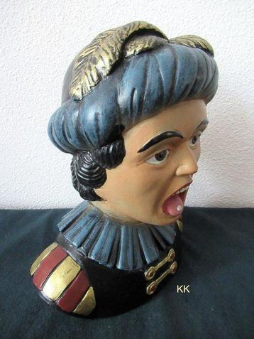 Statue, Zeldzame Grote Apotheek Gaper - 1977 - Holland