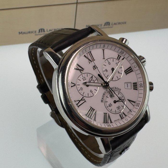 Maurice Lacroix - Les Classiques Chronograph - Zonder, Handtassen en Accessoires, Horloges | Heren