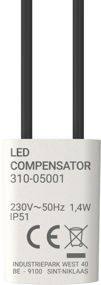 Niko Led Dimmer Compensator - 310-05001, Doe-het-zelf en Bouw, Bouwverlichting, Verzenden