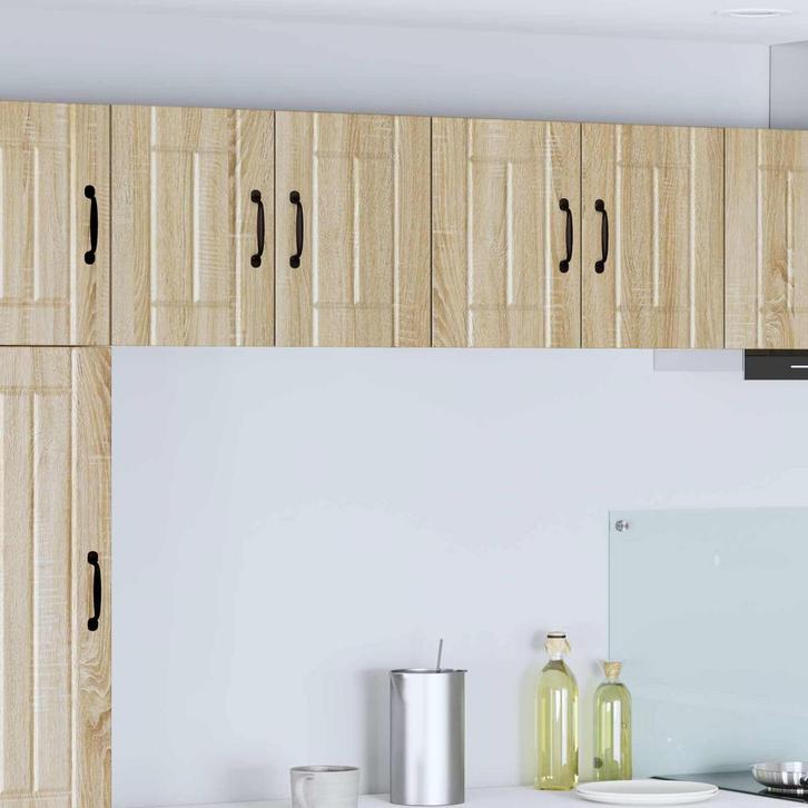 vidaXL Keukenkast aan de muur Sonoma Eik 60 x 31 x 40 cm, Huis en Inrichting, Kasten | Overige, Nieuw, Verzenden