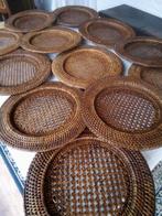 Flamant - Plaque de charge (12) - Rotin - Collection Togo