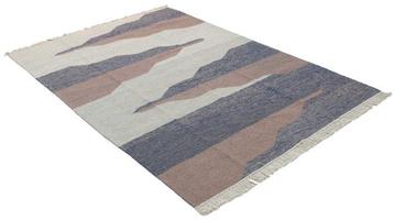 Moderne Indo Kelim van wol - Vloerkleed - 240 cm - 170 cm -