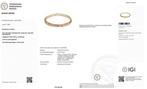 Armband - 14 karaat Geel goud - 22.25ct. tw. Saffier, Handtassen en Accessoires, Armbanden, Nieuw