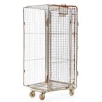 Gebruikte Anti-diefstal rolcontainer a-frame nestbaar, Doe-het-zelf en Bouw, Transportwagens, Ophalen of Verzenden, Gebruikt