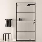 Aanbieding: BWS Douchewand Black Line | Nano Glas | Mat, Ophalen of Verzenden, Nieuw, Douche