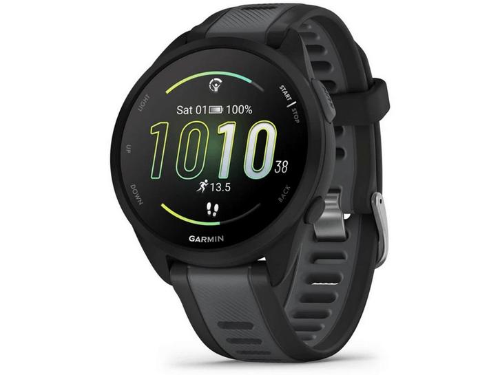 Garmin Forerunner 165 - Smartwatch - AMOLED-touchscreen en, Huis en Inrichting, Woonaccessoires | Overige, Zo goed als nieuw, Verzenden