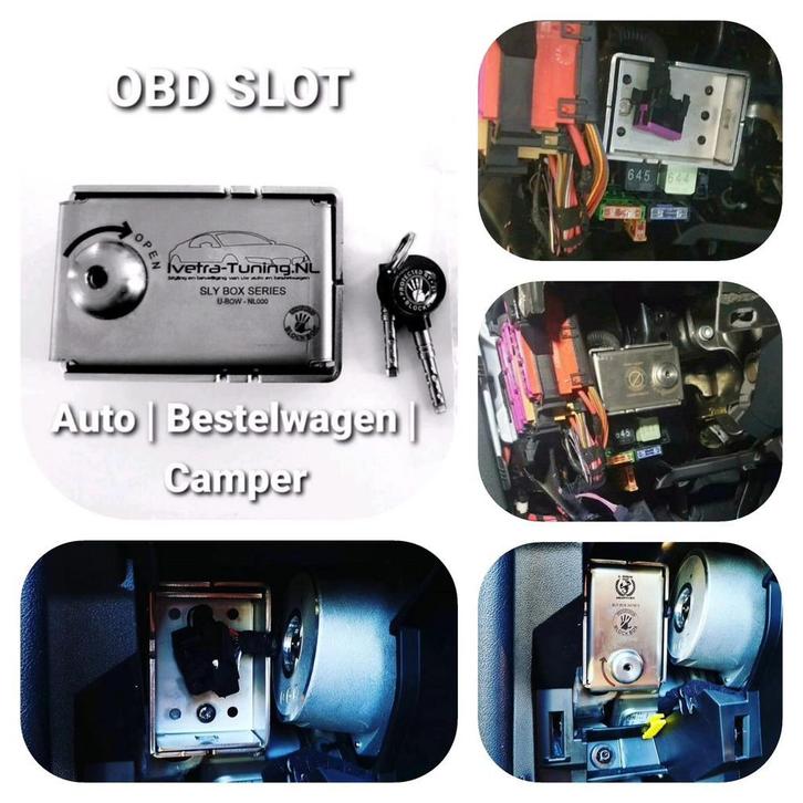 OBD Slot Fiat 500 | OBD Beveiliging, Auto diversen, Anti-diefstal, Nieuw, Verzenden