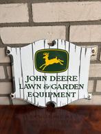 Emaille reclamebord - John Deere Lawn & Garden Equipment –