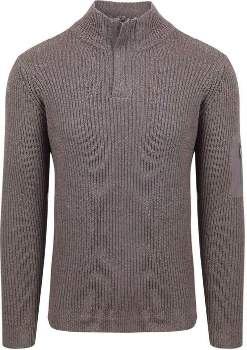 Suitable Mou Half Zip Trui Taupe maat Maat 48/50 (M) Heren, Vêtements | Hommes, Pulls & Vestes, Envoi