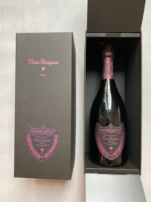 2006 Dom Pérignon, Dom Perignon Rosé Brut - Champagne Rosé -, Verzamelen, Wijnen