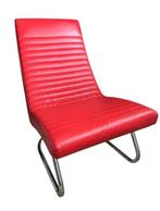 Leolux - Roy de Scheemaker - Fauteuil - Wow - Chrome, Cuir,