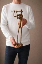 Statue, Muzikant met dwarsfluit - 42.5 cm - Résine