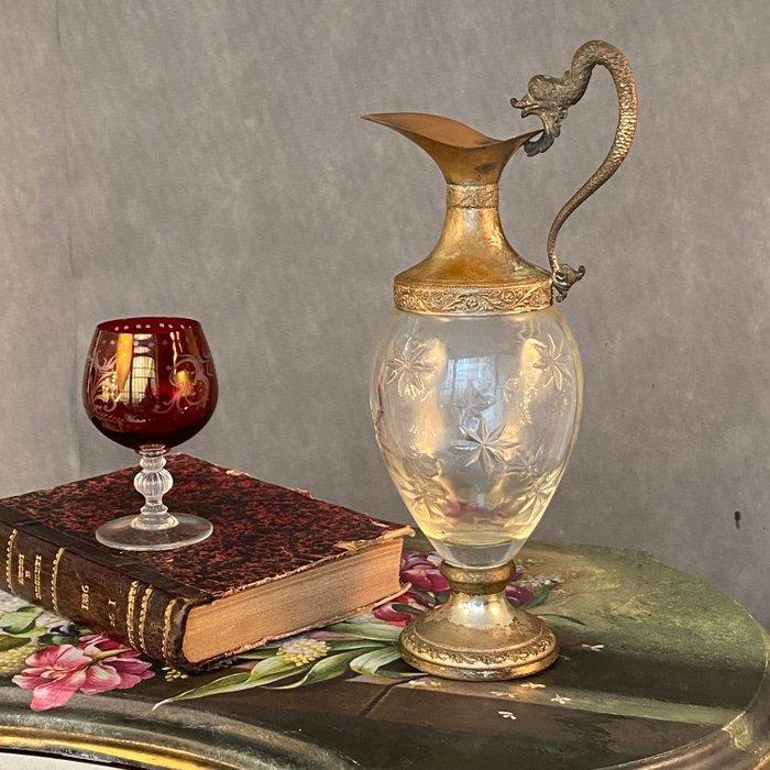 Kan - Glas, Absintgietertje uit de late 1800s, Antiek en Kunst, Curiosa en Brocante