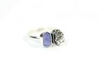 Ring Tansanit / Meteorit Campo del Cielo Ring / ruw / nieuw-, Collections, Minéraux & Fossiles