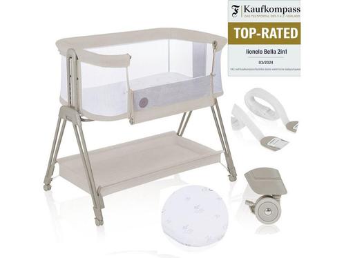 Lionelo Luna - Babybedje - 2 in 1 - geboorte tot 9 kg - 4, Huis en Inrichting, Woonaccessoires | Overige, Zo goed als nieuw, Verzenden