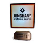 Klok (2) - Junghans - Mid-century modern Aluminium -