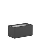 Polyester plantenbak 80x40x40cm - Met bodem, Tuin en Terras, Kunststof, Nieuw, 60 tot 100 cm, Rechthoekig