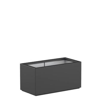 Polyester plantenbak 80x40x40cm - Met bodem