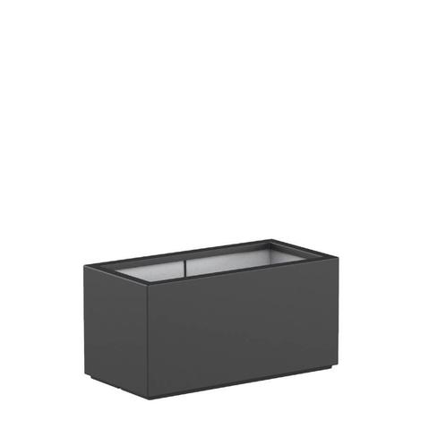 Polyester plantenbak 80x40x40cm - Met bodem, Tuin en Terras, Bloembakken en Plantenbakken, 30 tot 60 cm, 60 tot 100 cm, Tuin, Rechthoekig