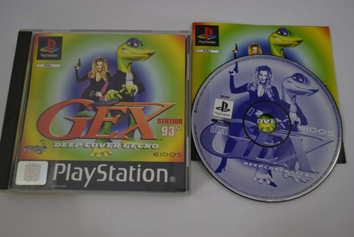 Gex - Deep Cover Gecko (PS1 PAL), Consoles de jeu & Jeux vidéo, Jeux | Sony PlayStation 1