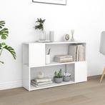 vidaXL Boekenkast 100x24x63 cm bewerkt hout wit, Huis en Inrichting, Verzenden, Nieuw