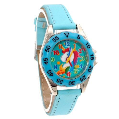 Fako® - Kinderhorloge - Eenhoorn - Unicorn - Regenboog -, Bijoux, Sacs & Beauté, Montres | Enfants, Envoi