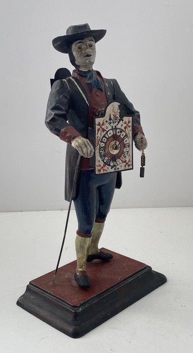 Klok - IJzer, Messing - 1960-1970, Antiek en Kunst, Antiek | Klokken