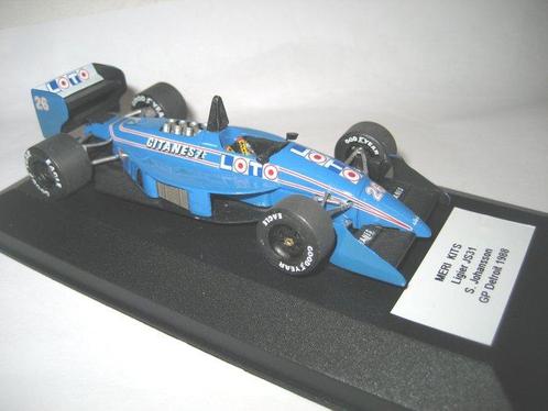 Meri Kits - 1:43 - Ligier JS31 Ford F.1 Stephan Johansson GP, Hobby en Vrije tijd, Modelauto's | 1:5 tot 1:12