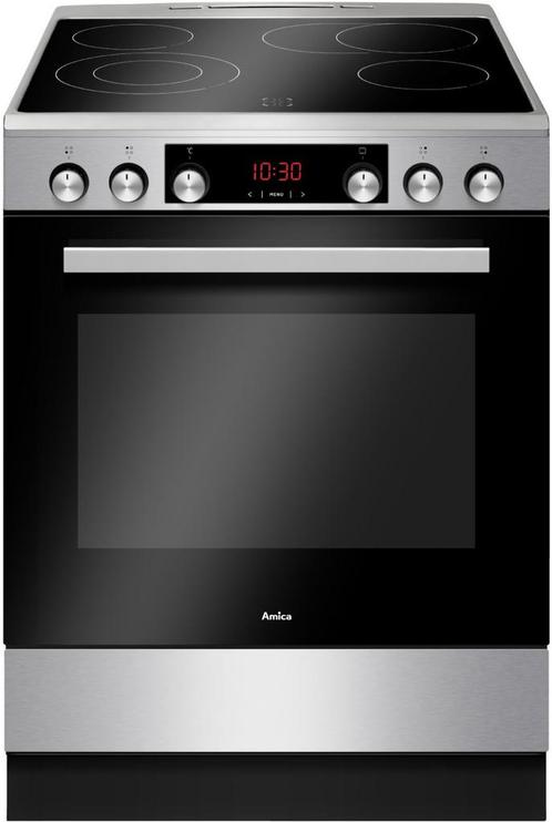 Amica Shcx913100e Keramische Fornuis 60cm, Elektronische apparatuur, Fornuizen, Ophalen of Verzenden