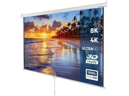 Veiling -  Projectiescherm -178x178 cm, 99 Inch, Audio, Tv en Foto, Projectieschermen