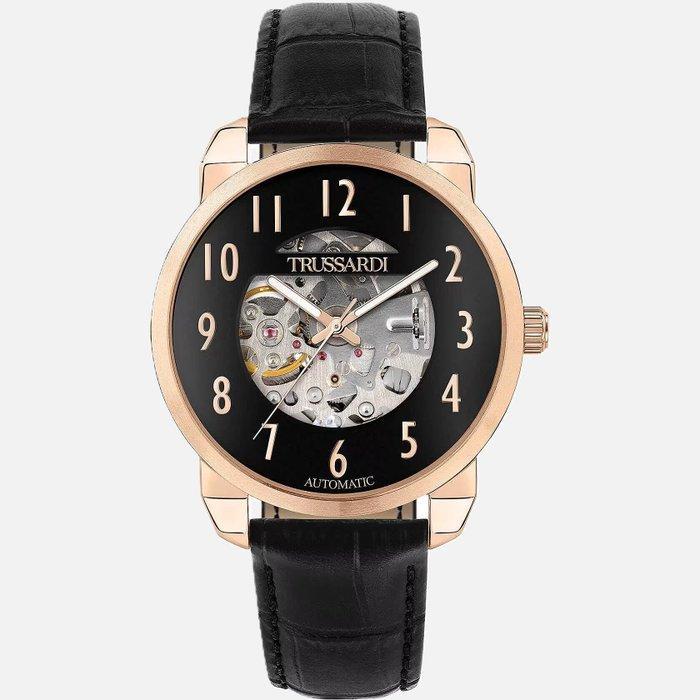 Trussardi - Automatic - Premium Skeleton - Seiko Cal. 24, Handtassen en Accessoires, Horloges | Heren