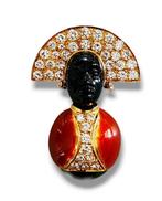 Broche - 18 carats Or jaune, Broche en or 18 carats avec, Bijoux, Sacs & Beauté, Bijoux anciens