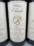 1986 Château Clarke Edmond de Rothschild - Listrac-Medoc - 3, Verzamelen, Nieuw