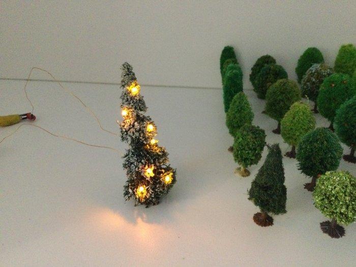 Bomen, bäume, trees, arbres N - Modeltreinlandschap (83) -, Hobby & Loisirs créatifs, Trains miniatures | Échelle N