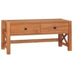 vidaXL Tv-meubel 100x40x45 cm teakhout, Huis en Inrichting, Verzenden, Nieuw