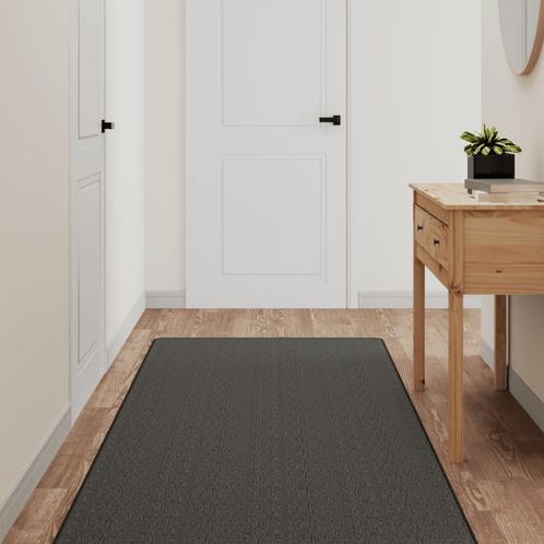 vidaXL Tapijtloper sisal-look 80x150 cm antracietkleurig, Huis en Inrichting, Stoffering | Tapijten en Vloerkleden, Nieuw, Verzenden