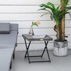 Opvouwbare tuintafel - Duurzaam - Lichtgewicht - Grijs, Tuin en Terras, Ophalen of Verzenden, Nieuw