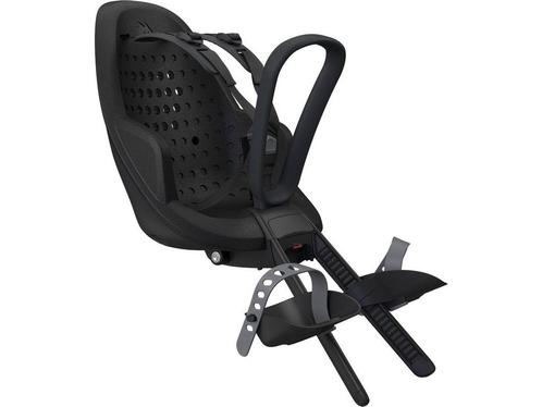 Thule Yepp 2 mini Fietszitje Midnight Black One-Size, Fietsen en Brommers, Fietsaccessoires | Fietsstoeltjes, Zo goed als nieuw
