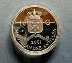 Antilles néerlandaises. 10 Gulden 2001 Proof, Reaal Philips, Postzegels en Munten, Munten | Nederland