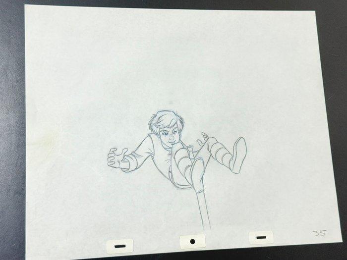 Walt Disney - Originele tekenanimatie van Taran (39 x 32 cm), Verzamelen, Disney