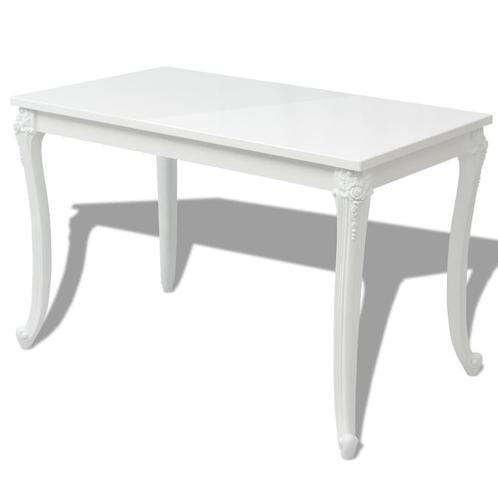 Eettafel Deal! Hoogglans Wit - 35% Korting! Perfect voor..., Huis en Inrichting, Tafels | Eettafels, 50 tot 100 cm, 100 tot 150 cm