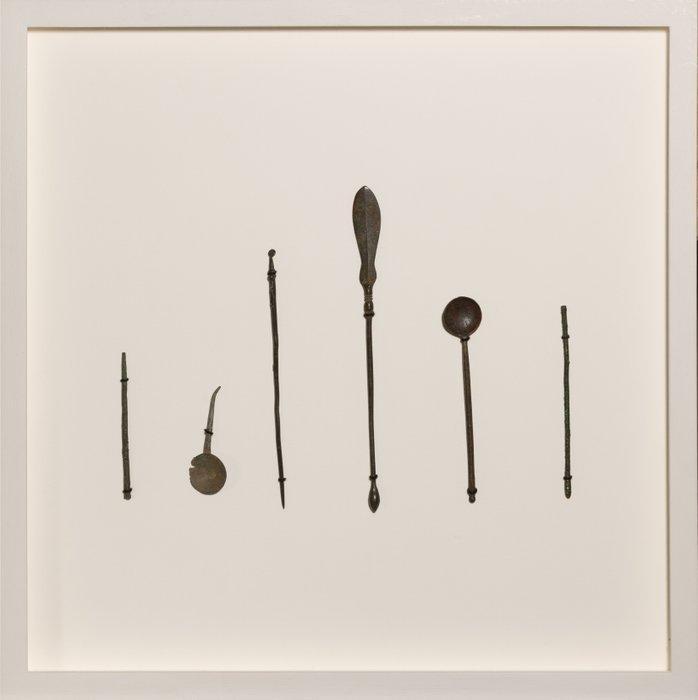 Romain antique Bronze Instrument médicaux. Ier-IIIe siècle, Verzamelen, Mineralen en Fossielen
